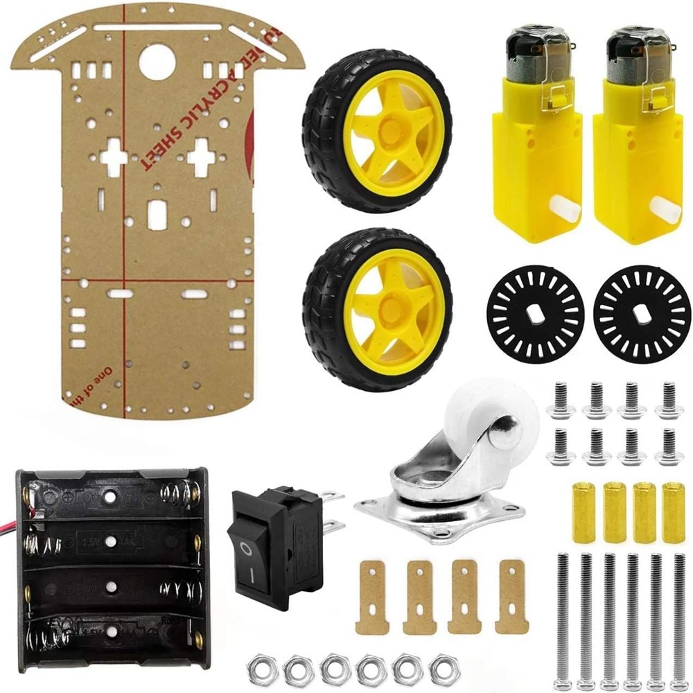 Robotique DIY Kit Châssis Tank Robot DIY - Moteurs 130 3V-7V Robotique DIY Kit Châssis Tank Robot DIY - Moteurs 130 3V-7V