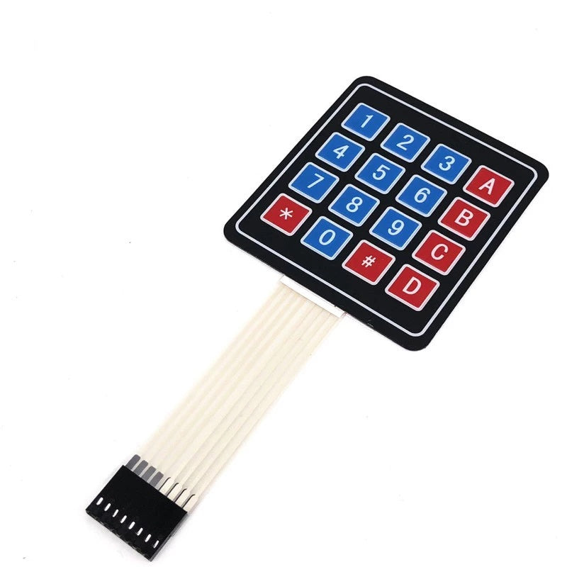 4x4 Matrix Array 16 Key Membrane Switch Keypad