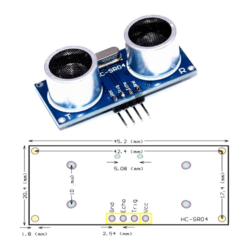 HC-SR04 Ultrasonic Distance Sensor Module