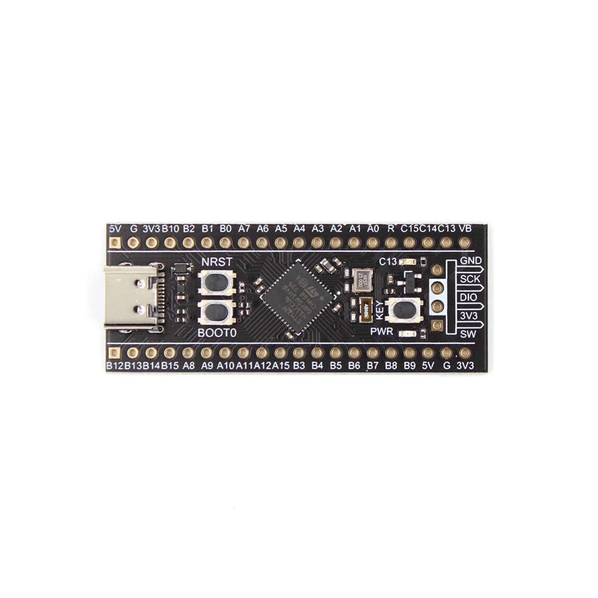 STM32F411CEU6 Minimum System Board (Black Pill Original Chip)