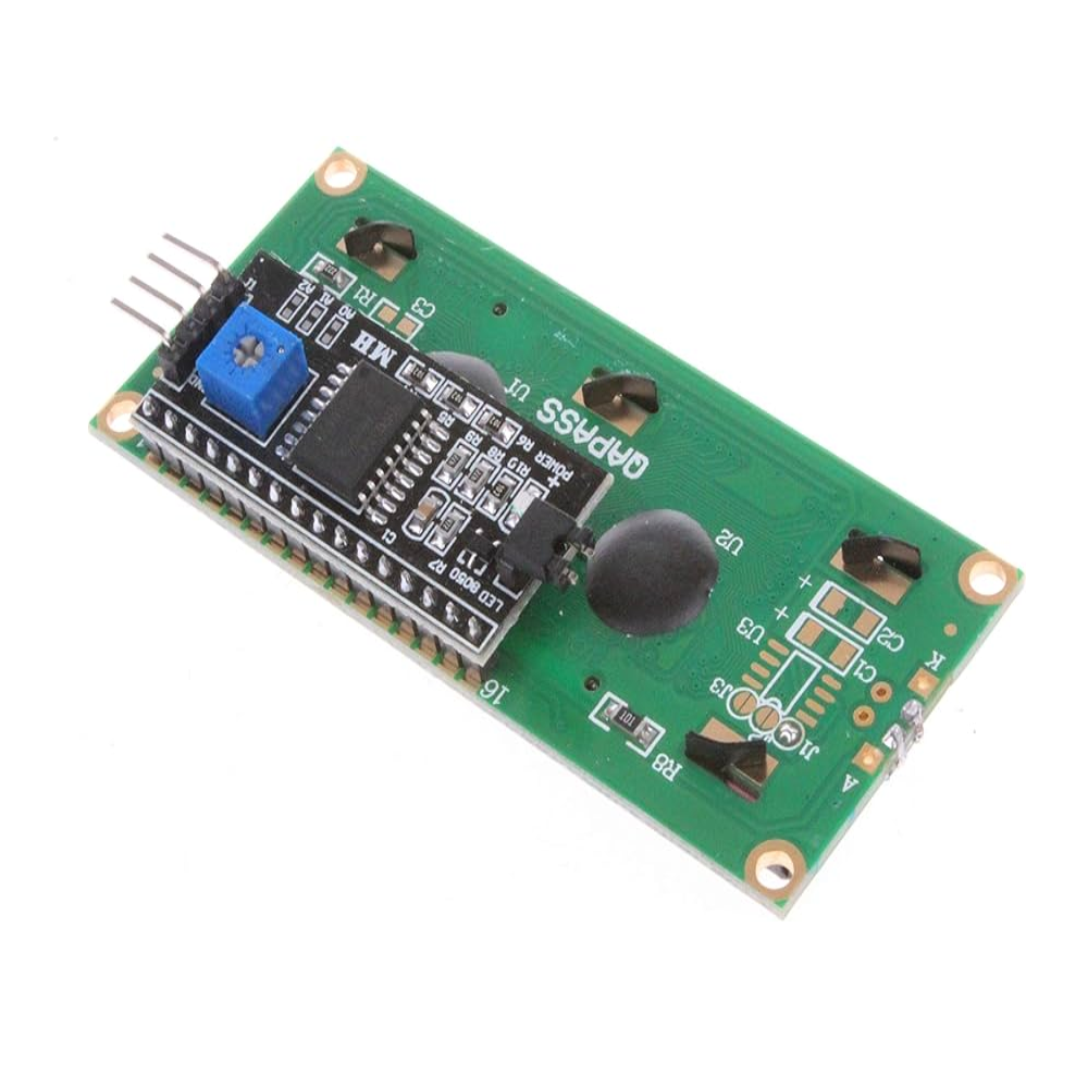 LCD 16x2 display with attached PCF8574 (I2C Module)