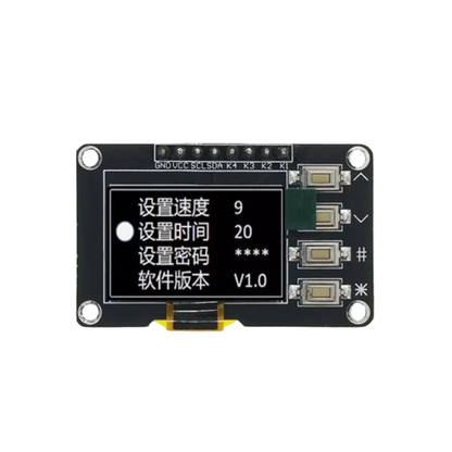 0.96-Inch I2C OLED Display Module – SSD1315, 128×64, Yellow & Blue, 3.3V/5V