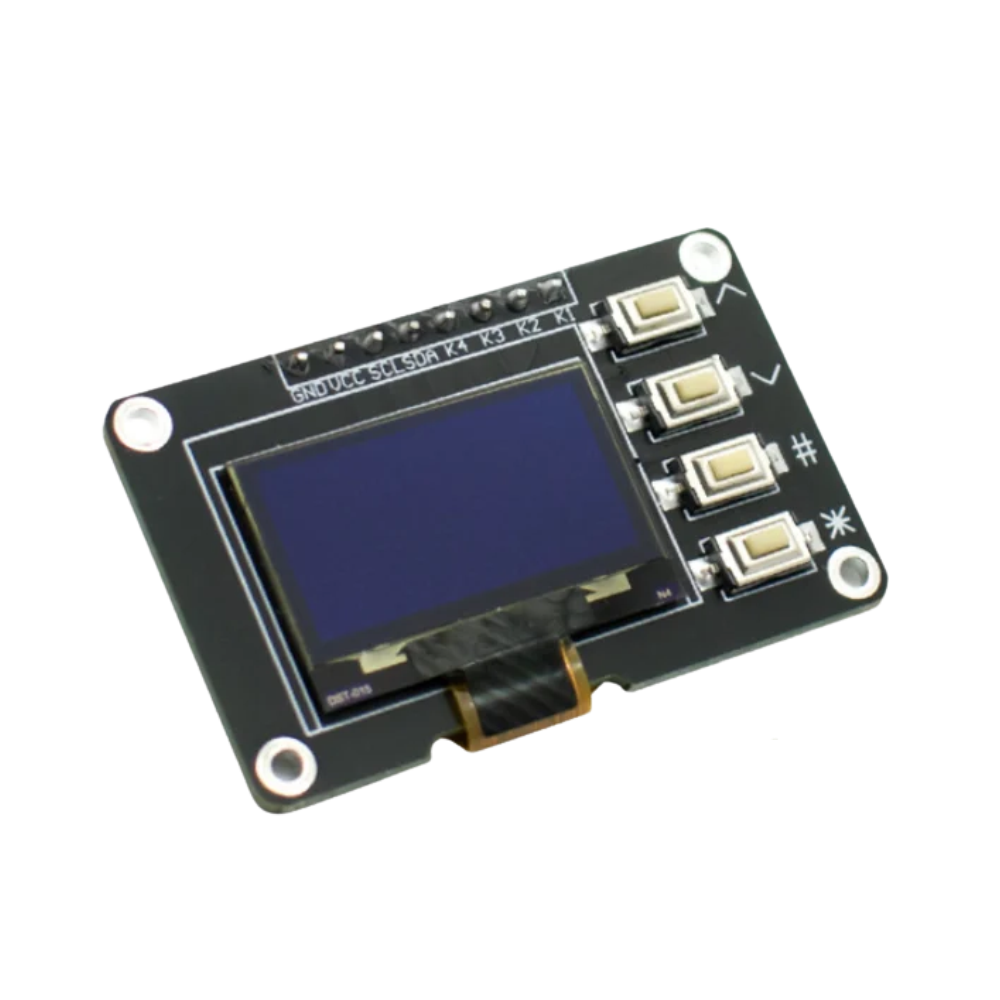 0.96-Inch I2C OLED Display Module – SSD1315, 128×64, Yellow & Blue, 3.3V/5V