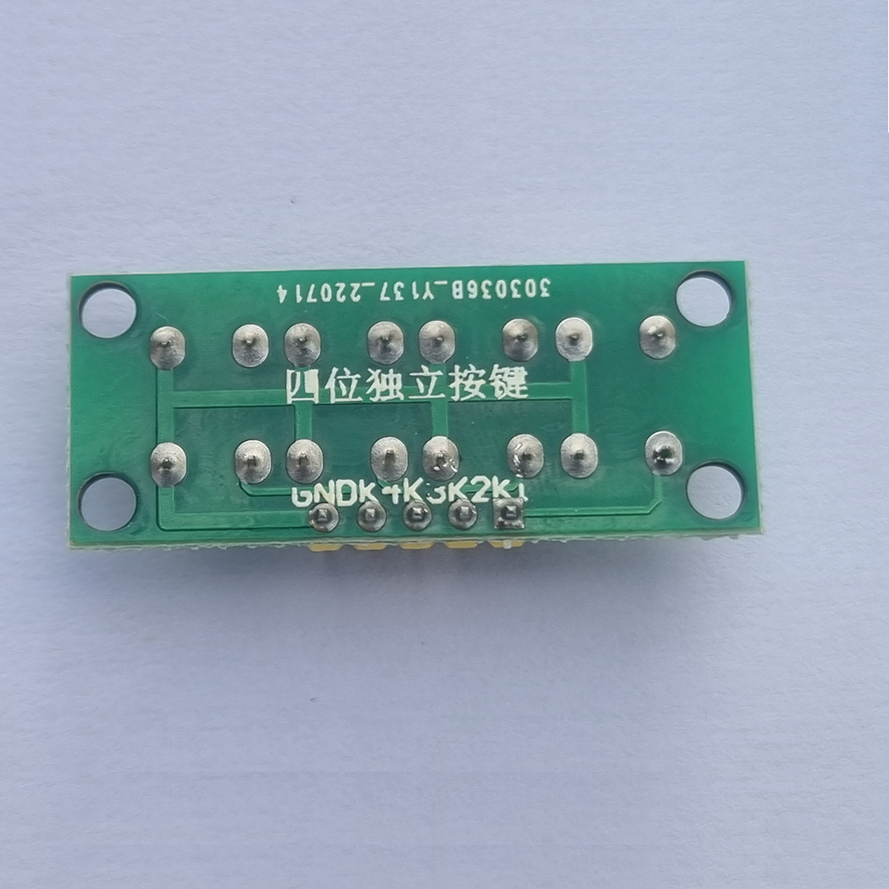 4-Key Push Button Switch Module – ControllersTech®