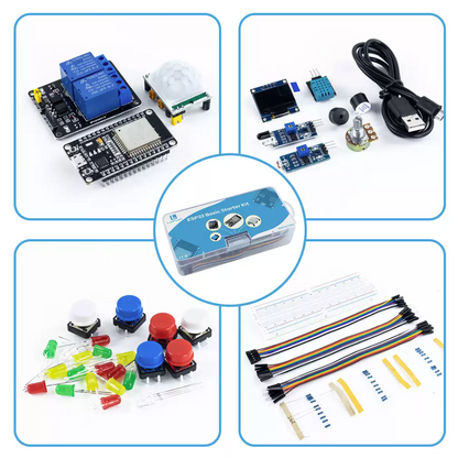 ESP32 Starter Kit – Complete IoT Development Bundle with ESP-32S WiFi/Bluetooth Board