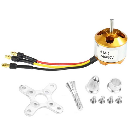 A2212 10T 1400Kv Brushless DC (BLDC) Motor