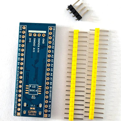 WeAct Studio BluePill Plus (STM32F103C8T6) Dev Board with Type-C Port (Original Chip)