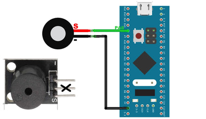 Buzzer Module Pinout 2 pin Passive Buzzer Module – ControllersTech®