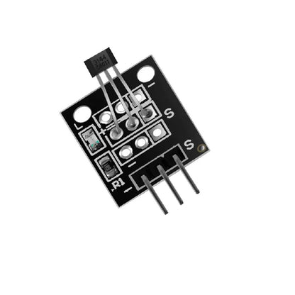 Small A3144 Hall effect magnetic sensor module with three-pin header