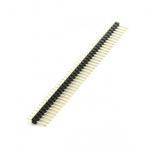 Header Pins 40×1 with 2.54mm Pitch (Yellow Gold)